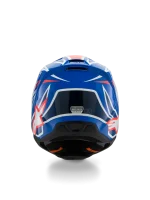CAPACETE CRIANÇA ALPINESTARS S-M3 WURX - AZUL/VERMELHO - Image 6