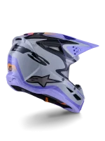 CAPACETE CRIANÇA ALPINESTARS S-M3 JETTSON - PRETO/CINZENTO/ROXO - Image 2