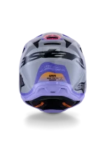CAPACETE CRIANÇA ALPINESTARS S-M3 JETTSON - PRETO/CINZENTO/ROXO - Image 6