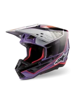 ALPINESTARS S-M5 SAIL - PRETO/ROXO