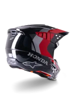 ALPINESTARS S-M5 HONDA - PRETO/VERMELHO - Image 2