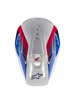 ALPINESTARS S-M5 HONDA - BRANCO/AZUL/VERMELHO - Image 7