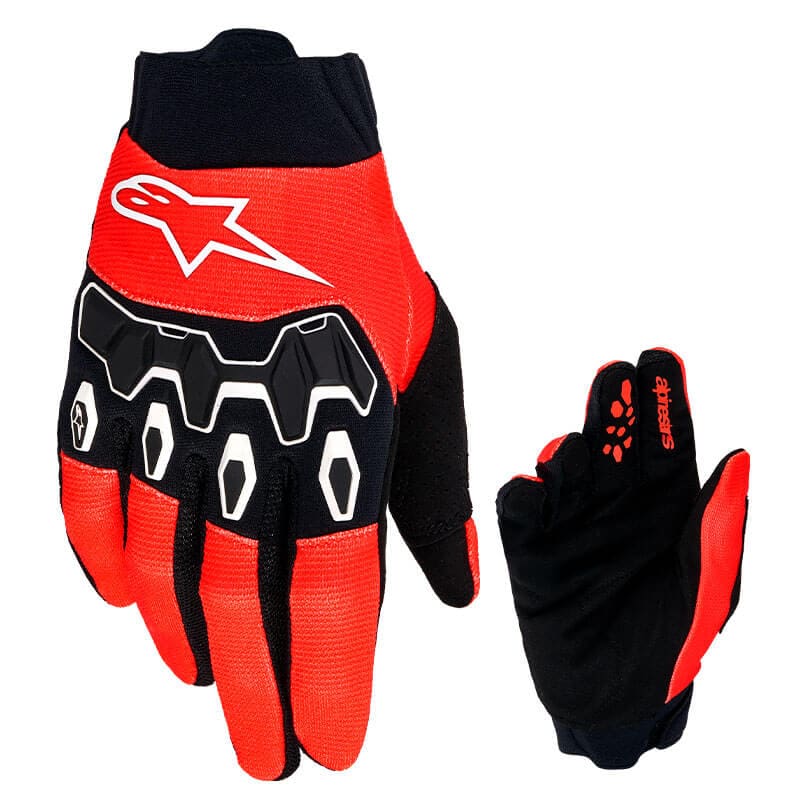 Gants_Cross_Alpi_687df3d66134f LUVAS ALPINESTARS FULL BORE V2 - PRETO/LARANJA - Image 1
