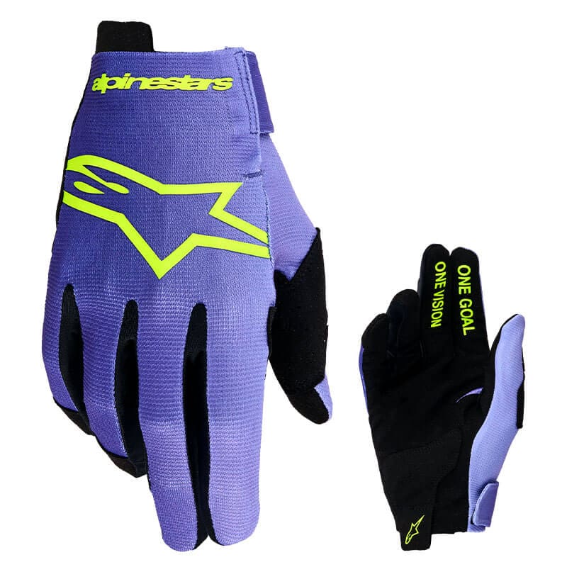 Gants_Cross_Alpi_687e09f4b1c88 LUVAS ALPINESTARS RADAR - ROXO/AMARELO FLUO - Image 1