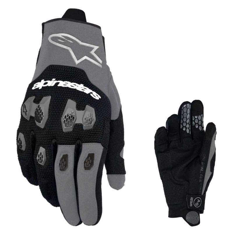 Gants_Enduro_Alp_68874334e768a LUVAS ALPINESTARS PRO-DURA - PRETO/CINZENTO - Image 1