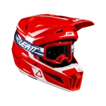 LEATT 3.5 V25 (ÓCULOS 3.5 INCLUÍDOS) - VERMELHO