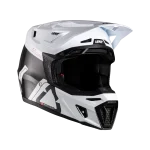 LEATT 9.5 V26 CARBON (ÓCULOS 6.5 IRIZ INCLUÍDO) - PRETO/BRANCO - Image 2