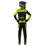 FATO ONEAL ELEMENT RACEWEAR - PRETO/AMARELO FLUO - Image 2
