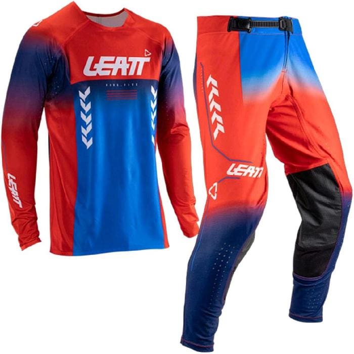 MOTOMX3 FATO LEATT 5.5 ULTRAWELD V26 - AZUL/VERMELHO - Image 1