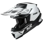 CAPACETE HJC C50 SLIDE - PRETO/BRANCO