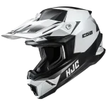 CAPACETE HJC C50 SLIDE - PRETO/BRANCO