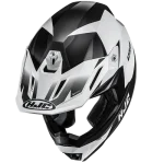 CAPACETE HJC C50 SLIDE - PRETO/BRANCO - Image 2