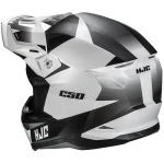 CAPACETE HJC C50 SLIDE - PRETO/BRANCO - Image 3