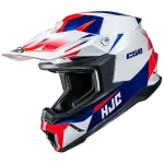 CAPACETE HJC C50 SLIDE - AZUL/VERMELHO