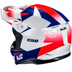 CAPACETE HJC C50 SLIDE - AZUL/VERMELHO - Image 3