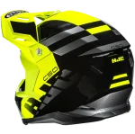 CAPACETE HJC C50 MIRAGE - PRETO/AMARELO FLUO - Image 3