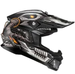CAPACETE HJC C50 MECHA BEAST - PRETO - Image 5