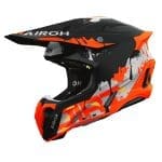 AIROH TWIST 3 DIRT - PRETO/LARANJA