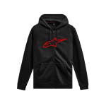 CASACO ALPINESTARS AGELESS V3 - PRETO/VERMELHO