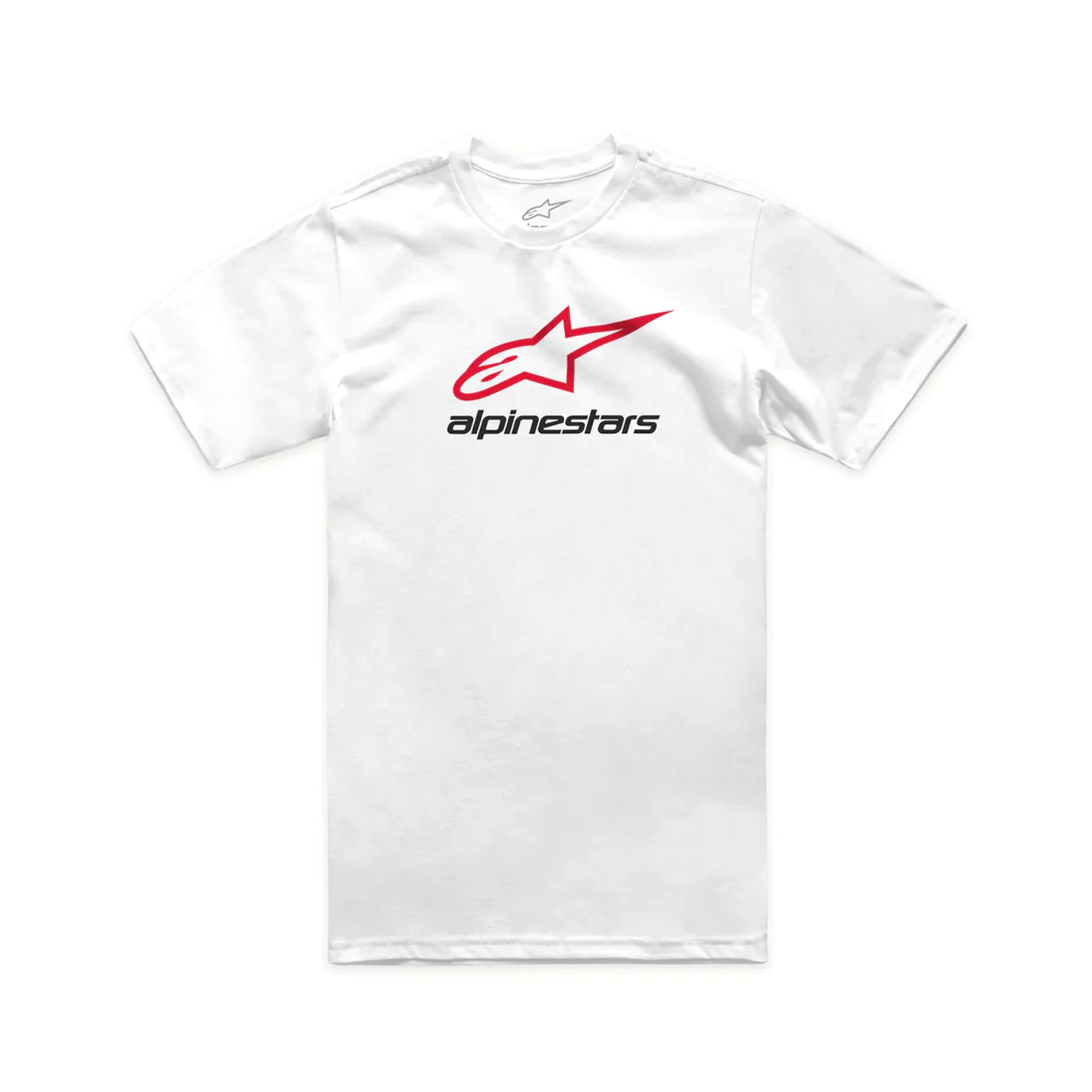 1708705890_3d1e27c7923e06d596618a9b04fdc6c9 T-SHIRT ALPINESTARS ALWAYS 2.0 CSF - BRANCO/VERMELHO - Image 1