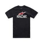 T-SHIRT ALPINESTARS RIDE 4.0 CSF - PRETO/BRANCO/VERMELHO