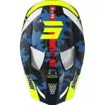 CAPACETE CRIANÇA SHOT FURIOUS KID FLASH - AZUL/AMARELO FLUO - Image 2