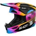 CAPACETE CRIANÇA SHOT FURIOUS KID MIAMI - LARANJA
