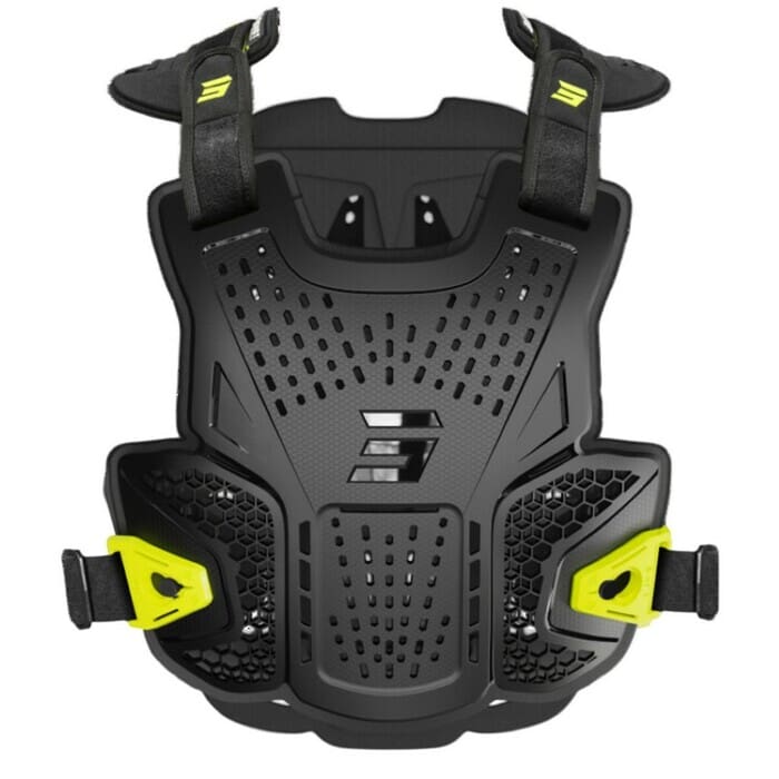 A05-27A1-A01-P-WZROKLRS PEITORAL SHOT AIRFLOW EVO - PRETO/AMARELO FLUO - Image 1