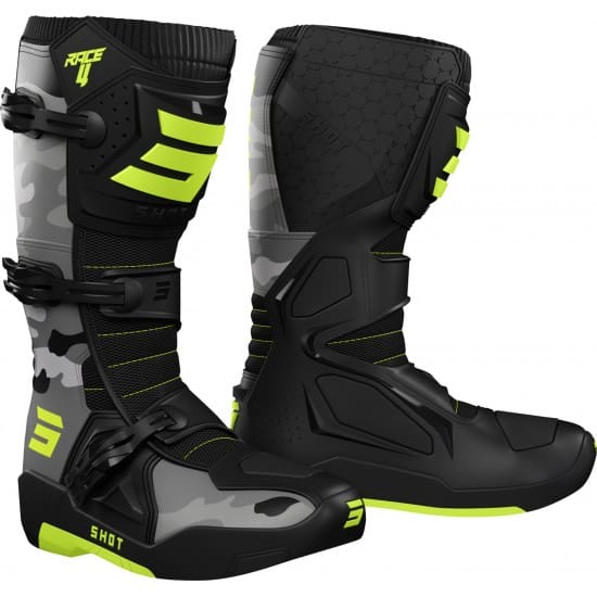 A09-24C1-A01-550x550w SHOT RACE 4 - PRETO/AMARELO FLUO - Image 1