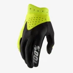 LUVAS 100% ITRACK - PRETO/AMARELO FLUO