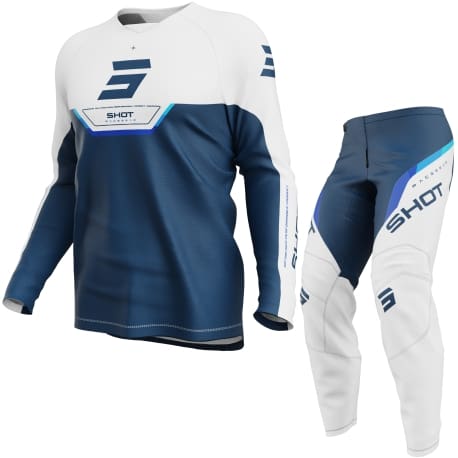 MOTOMX4 FATO SHOT DRAW KID DAYTONA - AZUL - Image 1