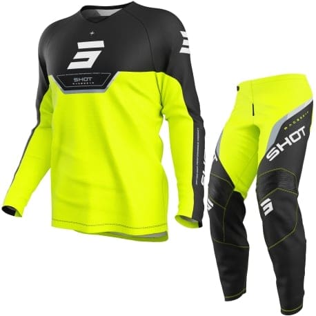 MOTOMX5 FATO SHOT DRAW KID DAYTONA - AMARELO FLUO - Image 1