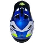 CAPACETE CRIANÇA KENNY TRACK GRAPHIC SPEED - AZUL - Image 4