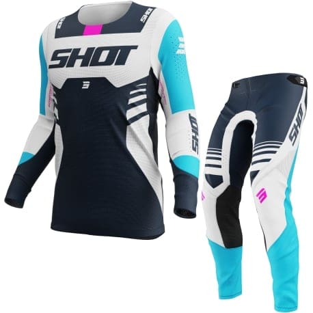 MOTOMX5 FATO SHOT AEROLITE SPRINT - AZUL - Image 1