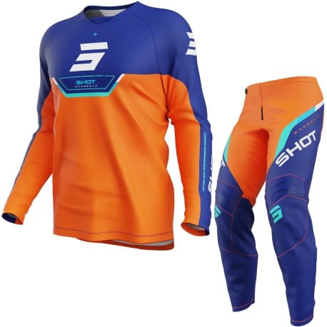 MOTOMX6 FATO SHOT DRAW KID DAYTONA - LARANJA - Image 1