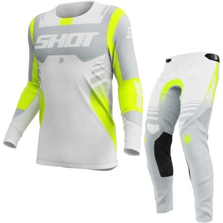 MOTOMX6 FATO SHOT AEROLITE SPRINT - CINZENTO - Image 1