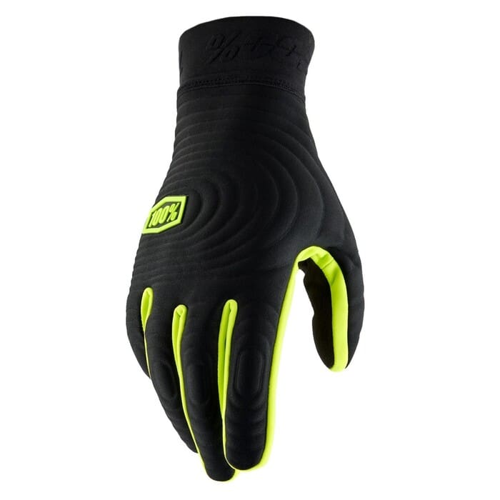 10030-00001-P-5K3OANM4 LUVAS 100% BRISKER XTREME - BLACK/YELLOW FLUO - Image 1