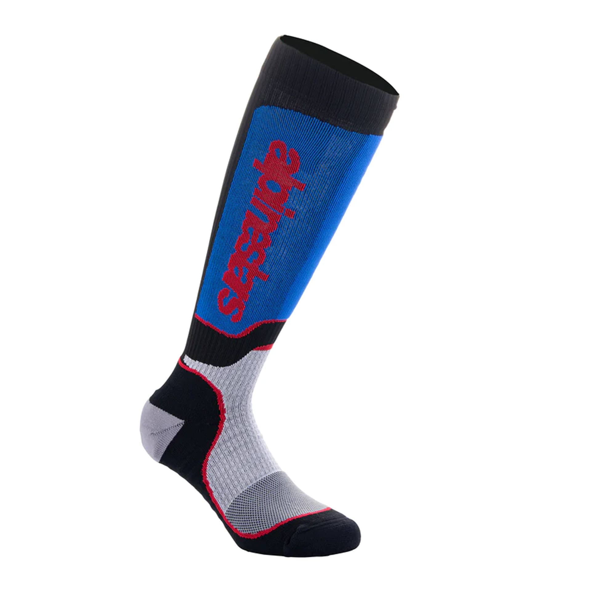 1695740385_92adaac2484e81bf0a30537e0bd02556 MEIAS ALPINESTARS MX PLUS - PRETO/AZUL - Image 1