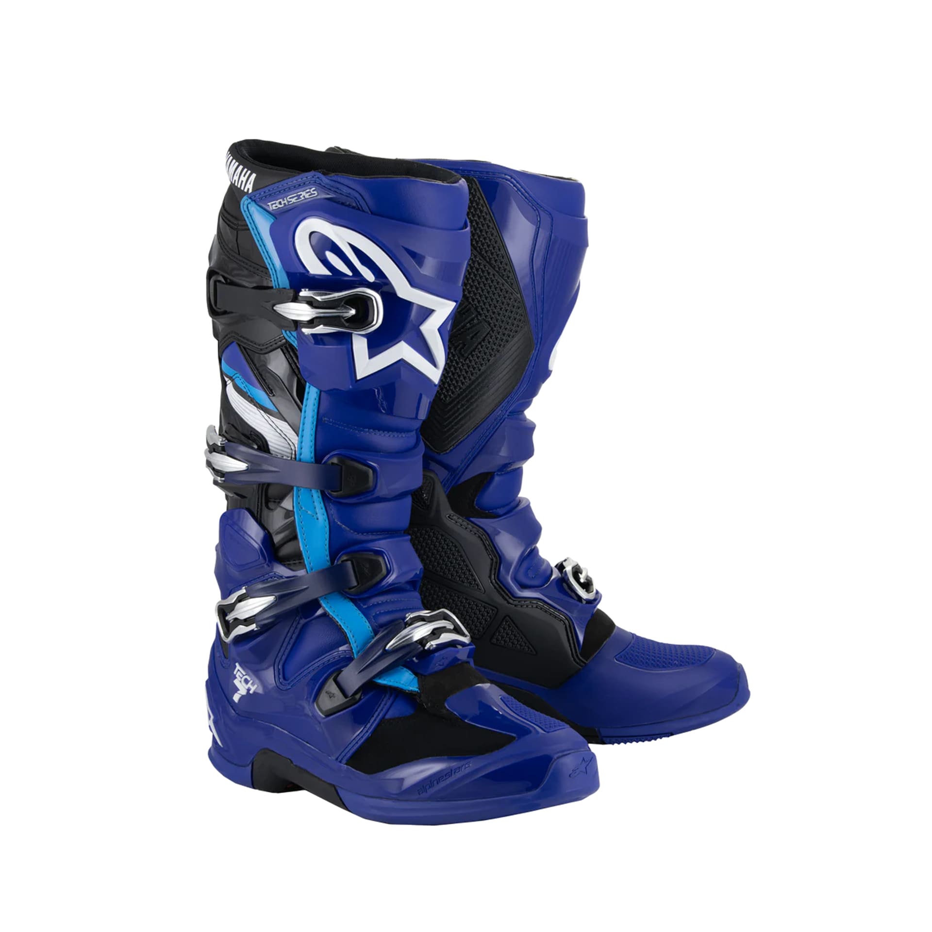 1758712099_f59e0881a57e69d6fea29d2f112e09ff ALPINESTARS TECH 7 YAMAHA - PRETO/AZUL - Image 1