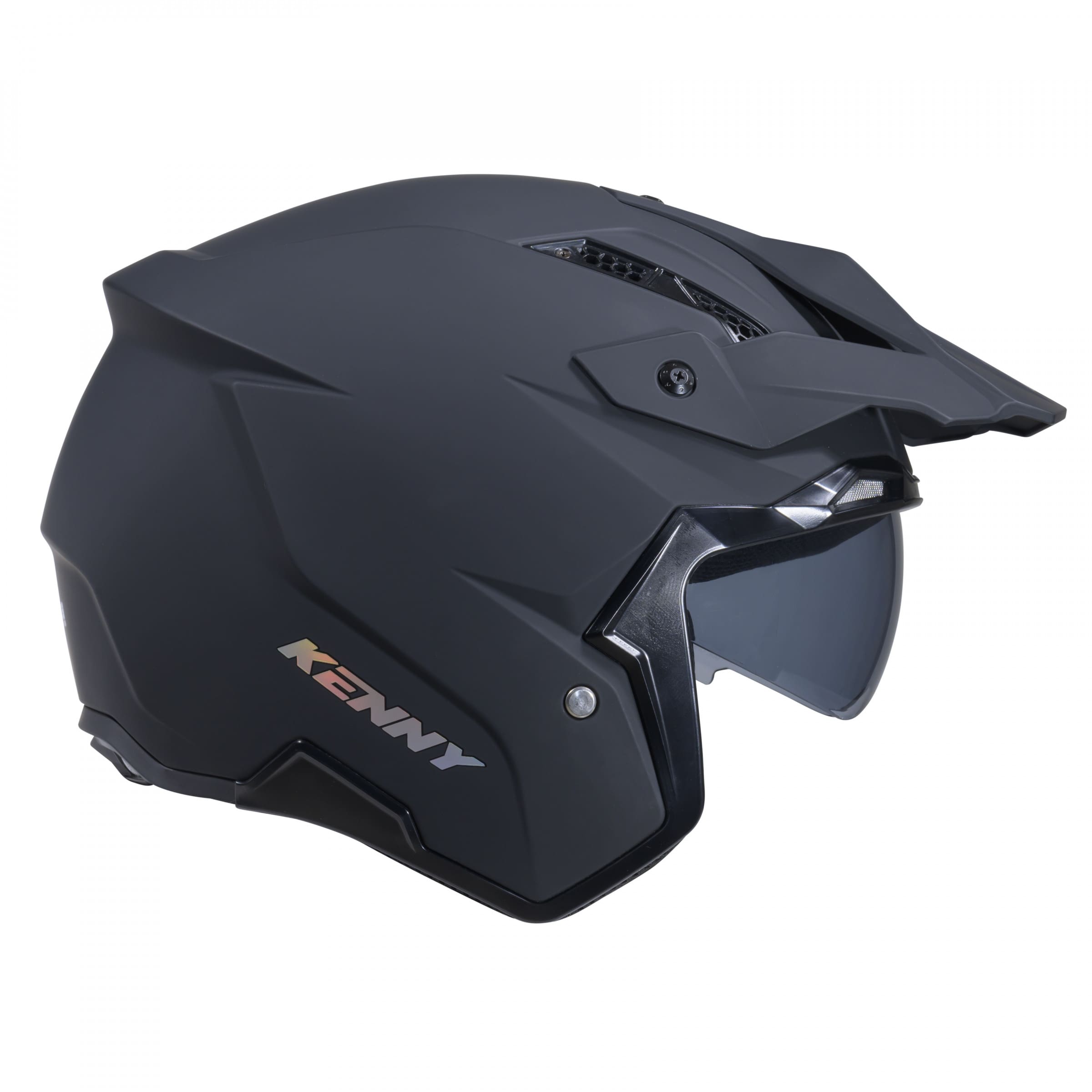 miles-solid-black-helmet KENNY MILES SOLID - PRETO - Image 1
