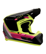 CAPACETE CRIANÇA THOR FLEET DEFY - PRETO/AMARELO FLUO