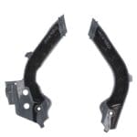 PROTEÇÕES DE QUADRO ACERBIS X-GRIP HUSQVARNA TC/FC 19-22 TE/FE 20-23 GASGAS EC 250/300 21-23 - PRETO/CINZENTO