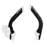 PROTEÇÕES DE QUADRO ACERBIS X-GRIP HUSQVARNA TC/FC 19-22 TE/FE 20-23 GASGAS EC 250/300 21-23 - PRETO/BRANCO