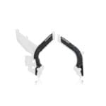 PROTEÇÕES DE QUADRO ACERBIS X-GRIP KTM EXC/EXC-F 20-23 - PRETO/BRANCO