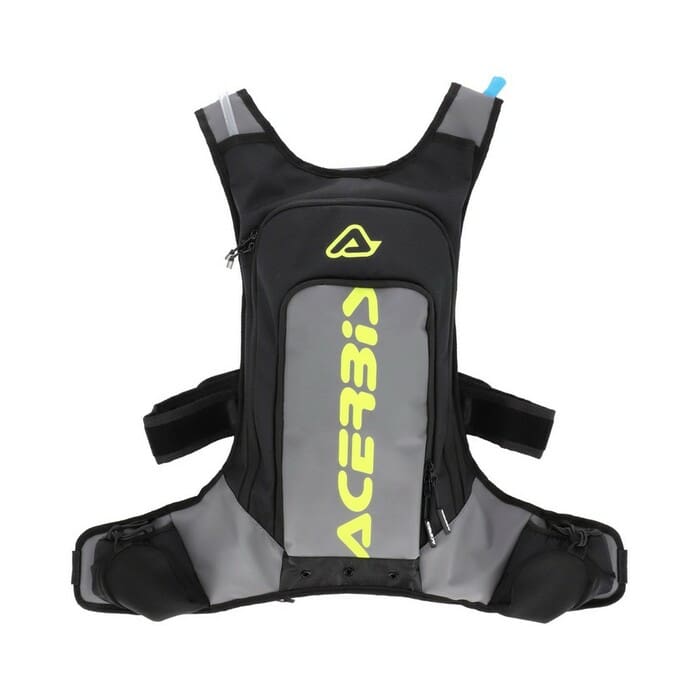 0026216-319-P-JZHTS5QP MOCHILA DE HIDRATAÇÃO ACERBIS X-STORM LOGO 3L - PRETO/CINZENTO - Image 1