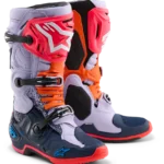 ALPINESTARS TECH 10 RECORDS - AZUL/VERMELHO