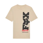 T-SHIRT CRIANÇA FOX CHECKER - BEGE