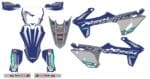 KIT DE AUTOCOLANTES SHERCO ULTRA RESISTENTE COM FUNDO PRIZM/PIXEL